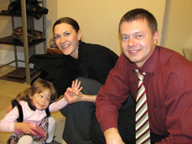 Dmitriy Kabargin Family